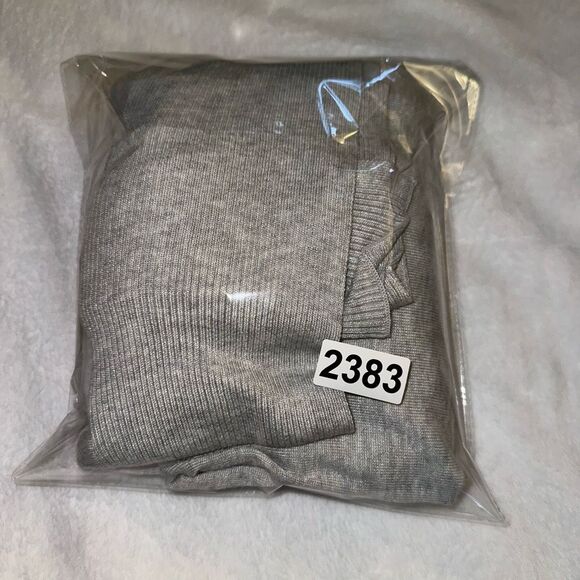 Chicos Women’s Cardigan Sweater Light Gray Size 2 (Large) EUC - Picture 11 of 11